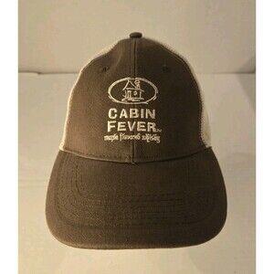 Cabin Fever Maple Flavored Whisky Mesh Back Adjustable Snap Baseball Hat